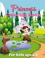 Algopix Similar Product 16 - Princess Coloring Book: For Kids Age 4-8
