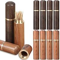 Algopix Similar Product 6 - 10 Pieces Portable Wood Toothpick