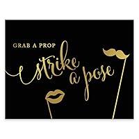 Algopix Similar Product 2 - Andaz Press Wedding Party Signs Black