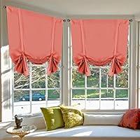 Algopix Similar Product 12 - HVERSAILTEX Blackout TieUp Valance