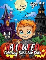 Algopix Similar Product 19 - Halloween Coloring Book for Kids Ages