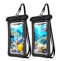 Algopix Similar Product 1 - 2 Pack Waterproof Floating Phone Pouch