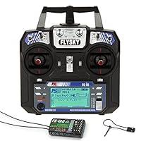 Algopix Similar Product 1 - GoolRC Flysky FSi6 AFHDS 2A 24GHz 6CH