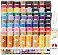 Algopix Similar Product 17 - ilauke 80 Colors Sewing Thread144 Pcs