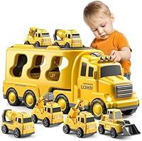 Algopix Similar Product 5 - Zinas 6in1 Construction Vehicle