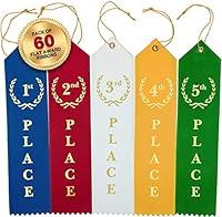 Algopix Similar Product 16 - Award Ribbons Place 1st 2nd 3rd 4th 5th