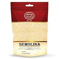 Algopix Similar Product 5 - Spicy World Semolina Flour 35 LB  USA