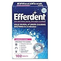 Algopix Similar Product 12 - Efferdent Retainer Cleaning Tablets