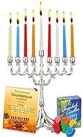 Algopix Similar Product 19 - Complete Hanukkah Menorah Set  Menorah