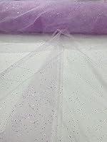 Algopix Similar Product 6 - Backdrop King Inc Glitter Tulle Fabric