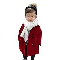 Algopix Similar Product 1 - Toddler Kids Coat Elegant Notched