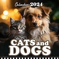 Algopix Similar Product 12 - Cats and Dogs 2024 Calendar Cats and