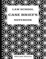 Algopix Similar Product 18 - Law School Case Briefs Notebook Black