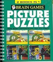 Algopix Similar Product 8 - Brain Games  Picture Puzzles 2 Books