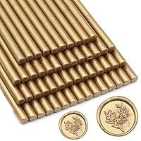 Algopix Similar Product 5 - 52pcs Antique Gold Wax Sealing Sticks