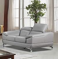 Algopix Similar Product 20 - Cortesi Home Vegas Sofas 66 Loveseat
