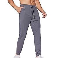 Algopix Similar Product 1 - Mens Athletic Joggers with Pockets