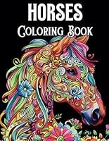 Algopix Similar Product 5 - Horses Coloring Book Fun and Relaxing