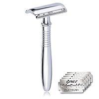 Algopix Similar Product 2 - BAILI Classic 3Piece Metal Double Edge