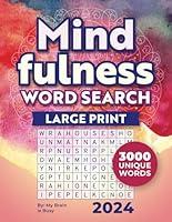 Algopix Similar Product 6 - BIG Mindfulness Word Search Books for