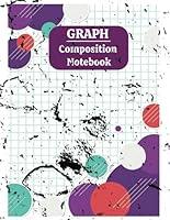 Algopix Similar Product 13 - Graph Paper Notebook 124 Pages 85 x