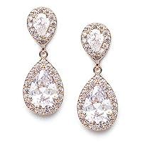 Algopix Similar Product 9 - SWEETV Teardrop Dangle Earrings for