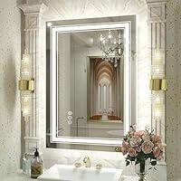 Algopix Similar Product 11 - GOLOMO LED Lighted Bathroom Mirror for