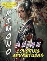 Algopix Similar Product 2 - Anime Coloring Adventures Kimono 2 