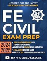 Algopix Similar Product 12 - FE Civil Exam Prep The Most Complete