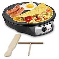 Algopix Similar Product 19 - JJati Nonstick 12Inch Electric Crepe