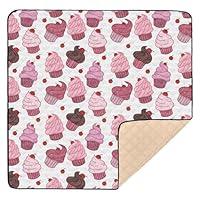 Algopix Similar Product 13 - Selerdon Baby Play Mat Cupcakes Sweet