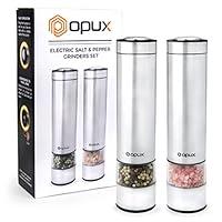 Algopix Similar Product 5 - OPUX Electric Salt and Pepper Grinder