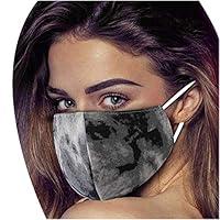 Algopix Similar Product 1 - LOVESOO Adults Face_Mask Tie Dye
