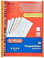 Algopix Similar Product 4 - Herlitz A4 Colored Border Punched