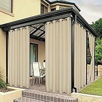 Algopix Similar Product 11 - BONZER Waterproof Outdoor Curtains for