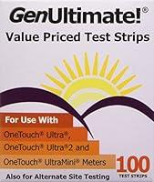Algopix Similar Product 10 - GenUltimate Test Strips, 100 Count