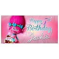 Algopix Similar Product 4 - Trolls Poppy Birthday Banner
