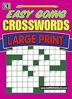 Algopix Similar Product 18 - Easy Going Crosswords - Large Print