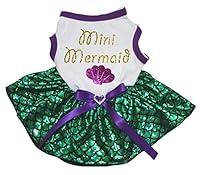 Algopix Similar Product 9 - Petitebella Mini Mermaid Shell Puppy