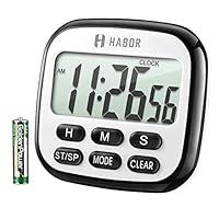 Algopix Similar Product 9 - Habor Kitchen Timer 24Hours Digital