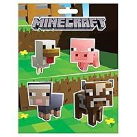 Algopix Similar Product 4 - JINX Minecraft Baby Animals Sticker Pack