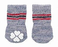 Algopix Similar Product 6 - TRIXIE AntiSlip Dog Socks SM Size