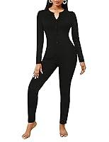 Algopix Similar Product 15 - Ekouaer Bandage One Piece Pajama Romper