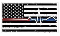 Algopix Similar Product 1 - Back The Red  Blue Nylon Flag  Thin