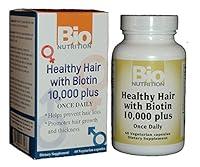 Algopix Similar Product 18 - Bio Nutrition Healthy Hair With Biotin3
