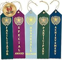 Algopix Similar Product 11 - Clinch Star Award Ribbons Participant 