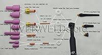 Algopix Similar Product 10 - RIVERWELD 22pcs TIG Collet Bodies 10N30