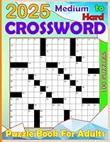 Algopix Similar Product 13 - 2025 Medium To Hard Crossword Puzzle