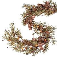 Algopix Similar Product 17 - Soft Touch Artificial Pine Garland with