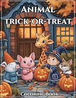 Algopix Similar Product 10 - Animal Trick-or-Treat: Coloring Book